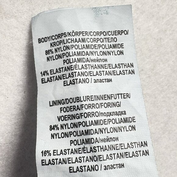 LA BLANCA Women Triangle Halter Bikini Top Sz 6 Multicolor Paisley Summer 79-23 - Picture 6 of 10